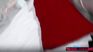 Breezy Bri needs to relax and asks aid from her stepbrother Joshua