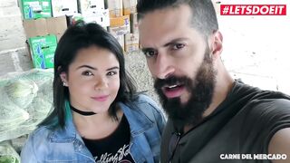 LETSDOEIT - Tiny Bulky Colombian Cutie is Picked up to get Screwed