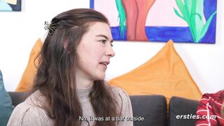 Ersties - 1st Lesbo 3some - Nele L’s 1st Smack of Wish [Ep 1 of three]