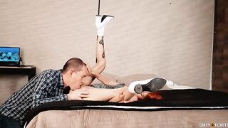 I DRILLED MY BOYFRIEND'S STEPSON AND THIS CHAB CAUGHT US WHILST I WAS GETTING HIS HAWT CUM