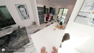 VR Bangers: Cute Teen Redhead Girlfriend, Feel Your Fingers in Her Juicy Cunt pt.two