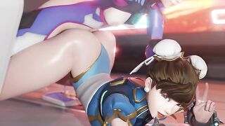 Shemale hentai Dva's Victory, Juno Gets Owned