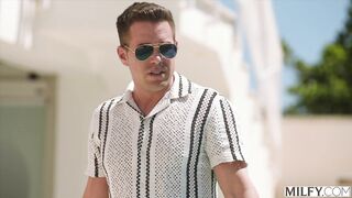 MILFY Breasty Golden-haired mother I'd like to fuck Shalina Devine Has Intensive Double Penetration Climax