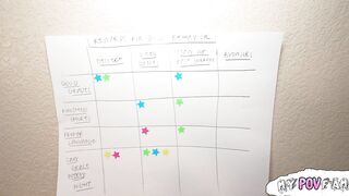 Wonderful grades earn me sloppy blowjobs from my stepmom!