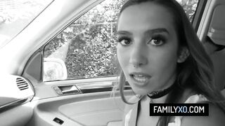 Sexy hottie wishes to bang with her stepdad