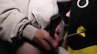 Dp at a party: 3 boyz with large rods bang a cute student hard