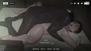 U ask your girlfriend for a favour to deal with the co-worker that bully u at work.