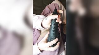 Transman Screw Dragon Vibrator in Onesie