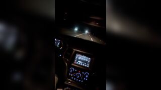 Younger Floozy rides aged Uber for a ride home