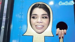 Beetlejuice Has an Epic Cosplay Three-some With Wednesday Addams and Large Bazookas Stepmom