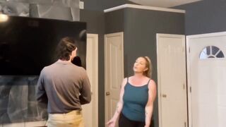 Sexy Breasty Aged mother I'd like to fuck Danni Jones' Son's Ally Fixes Her Abode and Her Twat - 32 Year Age Hole!!