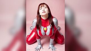 Ultraman Domme Seductive Groans