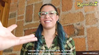 Carne Del Mercado - Hot Latin babe College Angel Asked To Film A Porno