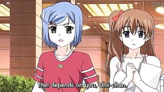 I screw my roommate's constricted booty in the shower - Anime [Uncensored][Subtitle]