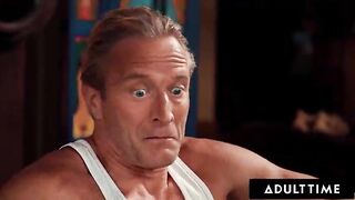 Sexually excited Studs Group sex Their Hot Instructor