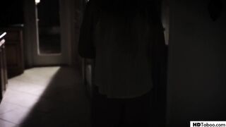 Creampie from boyfriend and pervert daddy