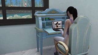 That babe eats my twat when that babe sees me exposed in the kitchen