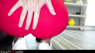 TouchMyWife - Shy Lalin girl Housewife Gets Ravaged by Personal Coach - Brandy Salazar