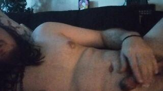 Cumming on myself