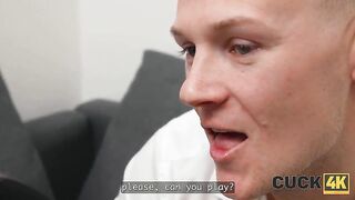 CUCK4K. This babe too showed how to behave like a Wench in front of her Boyfriend, demonstrating her love for Strumpets