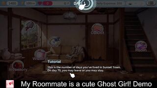 My Roommate is a cute Ghost Beauty! (Free Steam Demo Game) Raunchy Content, Nudity, Older, Anime, NSFW, Casual