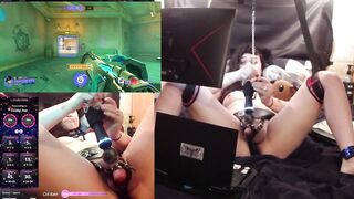 Solumie Succubus Ignites With Bone Gag And Spunk fountain Blaze