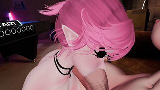 ???? Pink Haired Bitch Gets Creampied In the Basement Of A Abode Party (ft Kareeda) ????