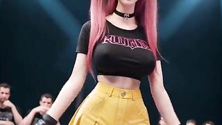 Mira (K-Pop Demon Hunters) surrendered promo movie scene (AI-generated) (No live-action) (fully voice)