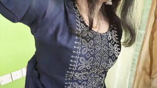 Mallu Honey in Churidar Teased & Drilled Topless – Intensive Bedroom Romance Sex