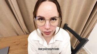 Sex with a vehement secretary