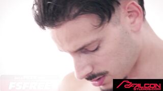 FALCON STUDIOS - Fabio Stud-horse Unwraps Biggest Bulge & Barebacks Dean Hard