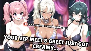 Babe Pot Cutie Group Backstage Meet & Greet Turns Into Wild Fan Creampie Fuckfest