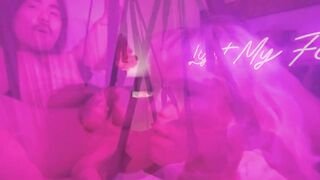 Interracial Hawt Screw On A Sex Swing