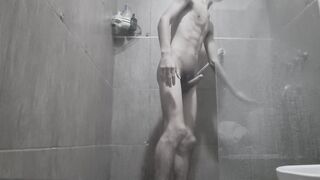 Pitter masturbates in hidden steam