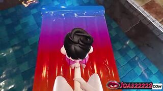 Kanya: Hawt Hotty in Swimsuit - CG Animation with Frenulum Lick Fetish, Biggest Melons Titjob & Tugjob Leading to a Joyful Face Cum