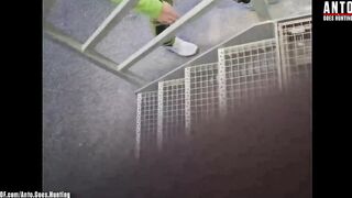 Str8 Gardener Gets his large jock sucked by a homosexual man for the 1st time - homo for pay