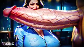 Breasty Police mother I'd like to fuck: SPH During the time that Fantasizing About Monster Rods (Interior Monologue / Dream)