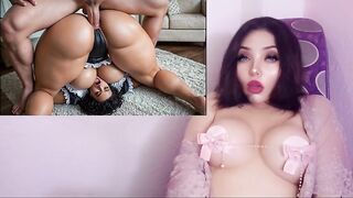 Large-assed, corpulent maid gets screwed by her boss