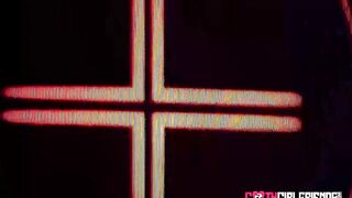 Tattooed Golden-haired Lucy Foxx Gives A Sexually excited Weenie A Pleasuring Ride