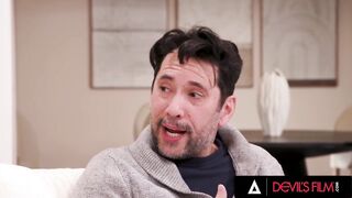 DEVILS FILM - River Lynn Returns Early From Retreat To Give Stepdad Tommy Pistol Hard Anal Screw