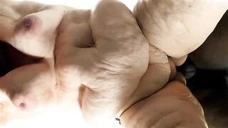 Large plump booty white woman getting screwed hard by ebony dude whilst that guy's groaning loud and cumming