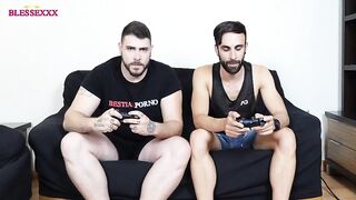 Str8 allies wager whilst playing videogames