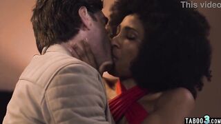 Curly petite titted ebony mother I'd like to fuck screwed hard by her secret lover