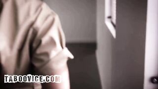 Bratty Sweetheart Have 3some With Police Officers in Jail