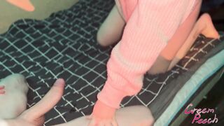 The sweetheart missed the weenie and invited the dude to bang