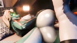 Lizard Yiff Sex With With Overweight Butt