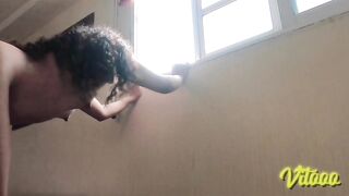 Charming slender Latin chick banging like a bitch - this babe moves so nice