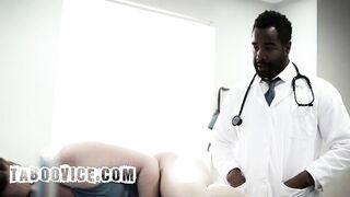Large Butt Playgirl Analed by Ebony Doctor