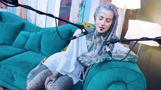 Anuskatzz tattoo model ASMR T - trust podcast talking