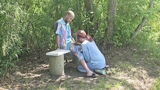 Pervy Nerd Caught By Sexy Slutty Jogger - That babe Makes Me Bang Her In Public!